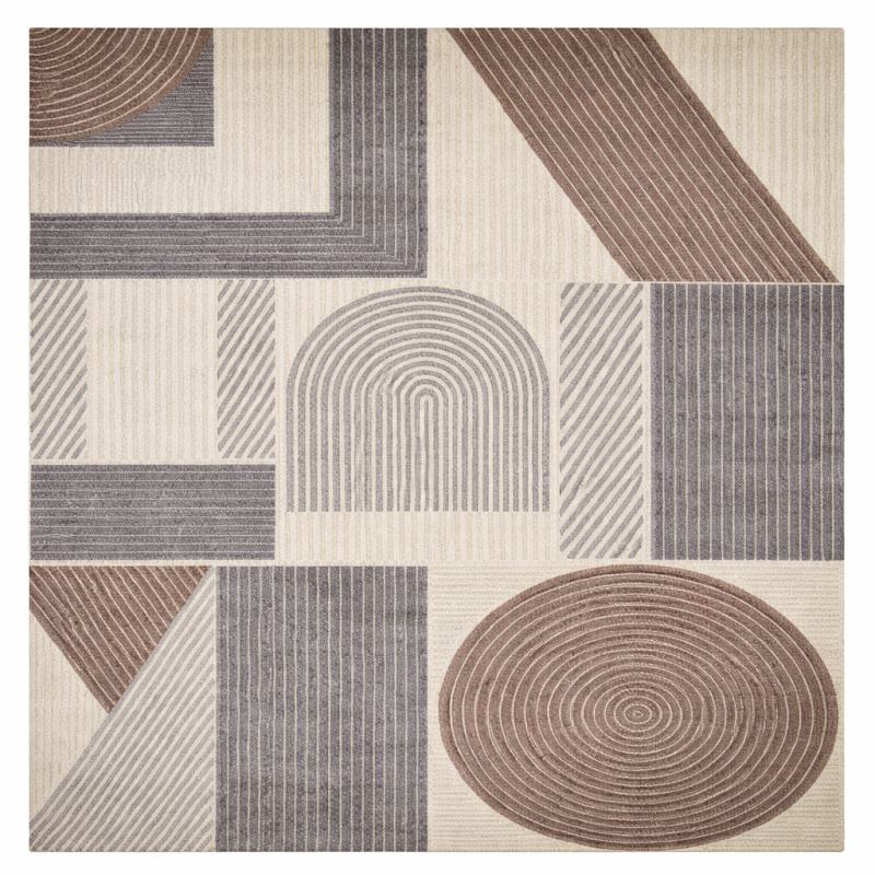 Achilles 0056 - Beige & Grey